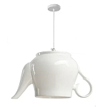 Подвесные светильники в виде белой посуды Flower Reversal варинант исполнения - 6 | Loft Concept в Сочи