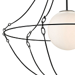 Подвесной светильник из тонких прутьев в форме колокола Forged Thin Rods варинант исполнения - 2 | Loft Concept в Сочи