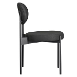 Стул мягкий Alfie Chair черный варинант исполнения - 2 | Loft Concept в Сочи