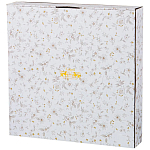 Блюдо сервировочное круглое с цветочным принтом 27 Floral Charm варинант исполнения - 2 | Loft Concept в Сочи