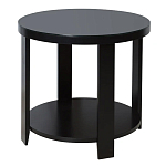 Круглый журнальный стол Jazz Black варинант исполнения - 2 | Loft Concept в Сочи