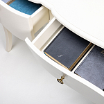 Консоль с выдвижными ящиками Colorfy White варинант исполнения - 5 | Loft Concept в Сочи