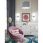 Панно Розовый цветок вышитое бисером PETALS BEADED ART варинант исполнения - 2 | Loft Concept в Сочи