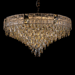 Люстра с каскадом из прозрачного хрусталя Constant Sparks варинант исполнения - 10 | Loft Concept в Сочи