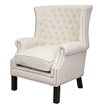 Кресло Charlie Armchair beige flax варинант исполнения - 3 | Loft Concept в Сочи