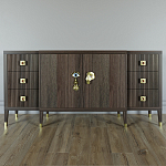 Большой Комод-буфет Elsa Dreams Walnut с ящиками варинант исполнения - 3 | Loft Concept в Сочи