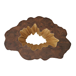 Кофейный стол Burl Exotic tree Coffee Table Black варинант исполнения - 2 | Loft Concept в Сочи