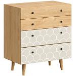 Комод с принтом на ящиках Elise Chest of Drawers варинант исполнения - 15 | Loft Concept в Сочи