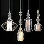 Подвесной светильник Wire Dream Pendant 1 Белый варинант исполнения - 1 | Loft Concept в Сочи