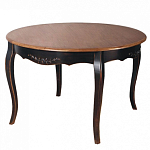 Стол круглый из массива березы в стиле прованс Vintage варинант исполнения - 1 | Loft Concept в Сочи