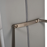 Стул барный серый с обивкой из экокожи Special Support варинант исполнения - 4 | Loft Concept в Сочи