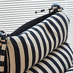 Кресло черно-белое со съемными подушками Celebrity варинант исполнения - 4 | Loft Concept в Сочи