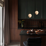 Подвесной светильник из белого алебастра Cryptocrystalline Stone варинант исполнения - 8 | Loft Concept в Сочи