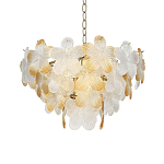 Люстра конусообразная с цветочными мотивами Light Floral Glow варинант исполнения - 2 | Loft Concept в Сочи