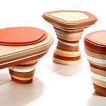 Приставной столик Vorlon Desert Side Table варинант исполнения - 2 | Loft Concept в Сочи