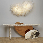 Консоль в виде овальных элементов Jinye console варинант исполнения - 3 | Loft Concept в Сочи