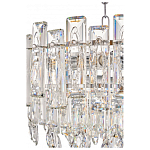 Круглая люстра с хрустальными подвесками на серебряном каркасе Gorgeous Crystal Light варинант исполнения - 11 | Loft Concept в Сочи