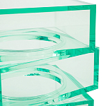 Стол журнальный в форме кубов Acrylic Furniture Lumina Mint Breeze варинант исполнения - 3 | Loft Concept в Сочи