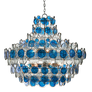 Люстра с каскадом из круглых декоративных элементов Harmony of Light