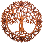 Панно из дерева Breath Panel With Trees варинант исполнения - 1 | Loft Concept в Сочи