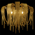 Бра с металиическими цепочками и дугообразными элементами Atlantis Chain варинант исполнения - 8 | Loft Concept в Сочи