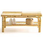Скамья из ротанга Saveria Rattan Bench варинант исполнения - 9 | Loft Concept в Сочи