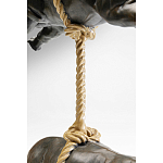 Декоративная статуя из стали Duo Rhinos варинант исполнения - 3 | Loft Concept в Сочи