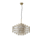 Люстра многоярусная с декором из натуральной морской ракушки Iridescent Light варинант исполнения - 3 | Loft Concept в Сочи