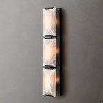 Бра из 3-х прямоугольных мраморных панелей Calling to Shine варинант исполнения - 1 | Loft Concept в Сочи