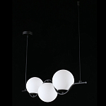 Люстра подвесная светодиодная Jagna Black and White варинант исполнения - 3 | Loft Concept в Сочи