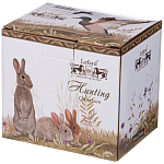 Кружка из фарфора с изображением фазанов и собаки 400 мл Hunting Porcelain Collection варинант исполнения - 2 | Loft Concept в Сочи