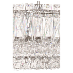 Люстра подвесная круглая из прозрачного хрусталя с корпусом из металла цвета хром Selfsufficient варинант исполнения - 2 | Loft Concept в Сочи