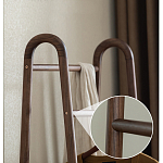 Вешалка деревянная с 2- мя ящиками Moon Walnut Furniture варинант исполнения - 6 | Loft Concept в Сочи