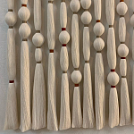 Панно на стену из хлопковых нитей White Morse Wall Hanging  варинант исполнения - 1 | Loft Concept в Сочи