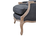 Кресло Ava Classical Armchair graphite flax варинант исполнения - 5 | Loft Concept в Сочи
