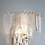 Бра Feather c Рельефным Стеклом варинант исполнения - 4 | Loft Concept в Сочи