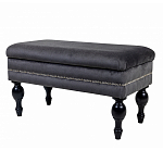 Мягкая банкетка с зоной для хранения Casket Dark Grey варинант исполнения - 2 | Loft Concept в Сочи