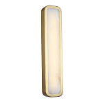 Бра в металлическом корпусе с рассеивателем из бежевого алебастра Cryptocrystalline Stone варинант исполнения - 1 | Loft Concept в Сочи