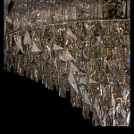 Люстра с каскадом из прозрачного хрусталя Constant Sparks варинант исполнения - 12 | Loft Concept в Сочи