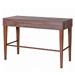 Стол письменный из массива бука с 2-мя ящиками серый Wenge Light варинант исполнения - 3 | Loft Concept в Сочи