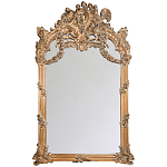 Зеркало настенное в ажурной раме с эффектом старины Classic Ornament Mirror варинант исполнения - 1 | Loft Concept в Сочи