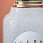 Ваза с золотисто-белыми фрагментами Faces of Imagination варинант исполнения - 7 | Loft Concept в Сочи