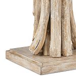 Настольная лампа с каркасом в виде веток деревьев с абажуром из ткани Natural Driftwood варинант исполнения - 2 | Loft Concept в Сочи