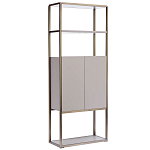 Стеллаж с дверцами и полками для хранения Expanse варинант исполнения - 1 | Loft Concept в Сочи