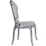 Прозрачный стул серый LOUIS GHOST CHAIR Grey варинант исполнения - 3 | Loft Concept в Сочи