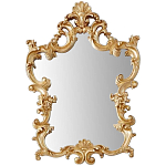 Настенное зеркало Callero Golden Mirror варинант исполнения - 1 | Loft Concept в Сочи