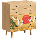 Комод с принтом на ящиках Elise Chest of Drawers варинант исполнения - 16 | Loft Concept в Сочи