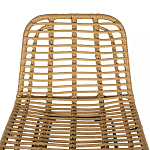 Стул барный с ротанговым плетением Half Bar Chair with Wicker без подлокотников варинант исполнения - 5 | Loft Concept в Сочи