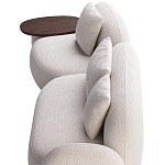 Модульный Диван Orus с овальным столиком  варинант исполнения - 5 | Loft Concept в Сочи