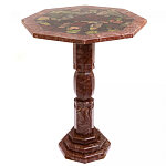 Кофейный стол из натуральных камней Лемезит и Яшма Natural Stone Tables варинант исполнения - 7 | Loft Concept в Сочи